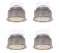 Anneome Lot de 4 Micro- de Rechange 150 Μm pour Microdermabrasion Visage, Accessoire de Soin Peau pour Appareil Yeux, Outil Professionnel pour Salons Beauté et Soins Ciblés