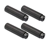 Anneome Lot De 4 Repose-Pieds De Vélo en Aluminium Robustes Et Antidérapants pour VTT Ces Repose-Pieds Arrière sont Conçus pour Les Figures Acrobatiques Et sont Légers Couleur Noir