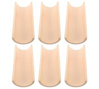 Anneome Lot de 6 Embouts de Rechange en Bambou Naturel 7-8 Cm X 20-22 Cm, Bec Verseur Résistant aux Intempéries pour Fontaine de Jardin Japonaise, Accessoire Décoratif pour Bassins