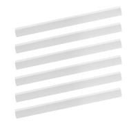 Anneome Lot de 6 Lanières de Rechange en Caoutchouc Souple 26 Cm pour Bord de Pelle à Poussière, Accessoires Solide pour Remplacement du Joint, Amélioration Rétention des Déchets, Usage