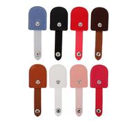 Anneome Lot de 8 Étuis de Protection en Cuir PU pour Pince à Cuticules Housses Multicolores Adaptés pour Manucure et Pédicure