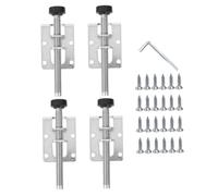 Anneome Meuble Réglables Robuste Niveauur Vissable Anti-Rayures pour Armoires et Tables Support Lourds de Grandes avec Vis et Clé Allen