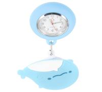 Anneome Montre à Gousset Lumineuse Clip-on Rétractable pour Infirmières | Silicone, Verre et Alliage, Format Broche, pour Garçon et Filles, Usage Médical, Accessoire Pratique