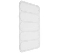 Anneome Moule à Marque-Pages en Silicone Réutilisable Forme Ovale pour Résine Époxy et DIY pour Créations Personnalisées Décoration Paillettes et Fleurs Séchées Outils pour Loisirs