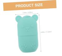 Anneome Moule de Massage Visage Silicone Réutilisable pour Compression Froide Soulagement des Yeux Gonflés et Contours Du Visage Accessoire Compact et Léger pour Soins de Peau à Domicile
