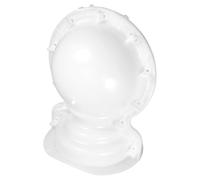 Anneome Moule Sphérique en PP 20 Cm pour Balustrade en Béton Creux, Moule à Ciment DIY pour Décoration Extérieure, Colonne Romaine, Boules Décoratives pour Allée et Jardin