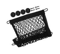 Anneome Organisateur De Siège Auto Filets De Rangement Double Couche 35x25 Cm Maille Élastique pour Voiture Accessoires De Rangement Intérieur Voiture Conducteur