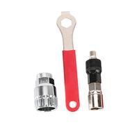 Anneome Outil Extracteur de Manivelle et Démonte Boîtier de Pédalier Kit Réparation avec Clé pour Carré Standard et Boîtier à Dents Compatible