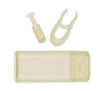 Anneome Outil Silicone pour Lentilles de Contact Set Portable de Ventouses et Pinces Ergonomiques pour Retrait et Pose Faciles Compatible Toutes Lentilles Usage Quotidien et Voyage