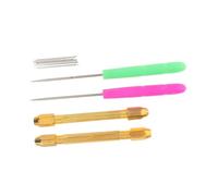 Anneome Outils de greffe de Cheveux Enraciner Les Outils capillaires Aiguille au Crochet pour Les Cheveux Kit de Fabrication de poupées de réinstallation Aiguille à Crochet Plastique