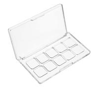 Anneome Palette de Maquillage Transparente Compartiments Réutilisable pour Fards à Paupières à Blush et Peinture Aquarelle Boîte de Rangement Cosmétique DIY pour Voyage