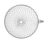 Anneome Panier à Œufs en Acier Inoxydable, Grosse Tête Ø14 Cm, Outil de Ramassage pour Poulailler, Passoire à Œufs Résistante et Hygiénique, Accessoire Polyvalent pour Ferme et Élevage