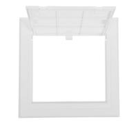 Anneome Panneau D'accès Mural en Plastique 150x150 Mm Auto-adhésif, Cache-trou pour Cloison Sèche, Couvercle pour Trappe D’inspection Plomberie et Câblage, Protection Salle de Bain