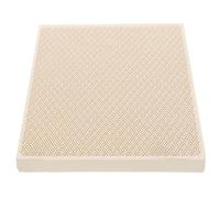 Anneome Panneau de Soudure pour Bijoux Coussin de Fusion Quartz Nid Abeille Blanc Résistant au Feu la Chaleur, pour Bijouterie et Soudure des Métaux