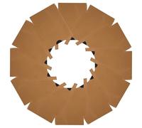 Anneome Paquet de Protection Antigel pour Agrumes 160X198 MM Pochettes Imperméables en Papier Noir Simple Couche Lot de 200 pour Arbres Fruitiers Vergers et Jardinage Hivernal