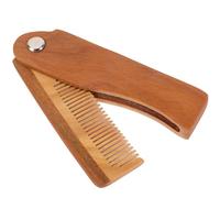 Anneome Peigne à Barbe et Brosse de Coiffage Portable pour Homme Peigne-brosse à Barbe pour Lissage et Discipline des Cheveux
