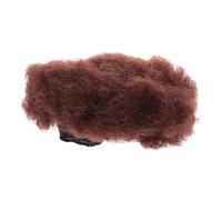Anneome Perruques Afro Courtes et Bouclées pour Femme Brune et Duveteuse pour Halloween Cosplay et Jeux de Rôle Accessoires de Déguisement