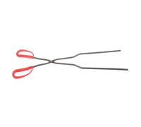 Anneome Pince à Charbon Multifonction en Fer Forgé, Taille Moyenne, Accessoire Barbecue et Camping Extérieur, Outil de Saisie pour Foyer, Pinces à Bûches Robustes pour Brasero et Poêle