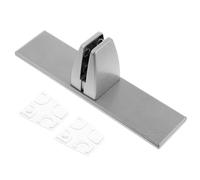 Anneome Pinces De Séparation De Bureau Argentées En Alliage D'Aluminium, Clip Vertical Pour Cloisonnement, Support Stable Pour Écrans En Salle De Réunion Et Bureau