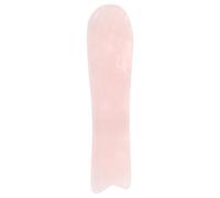 Anneome Planche de Gua Sha en Quartz Rose Naturel Visage, Instrument de Massage Facial pour Routine de Soin et Relaxation Musculaire