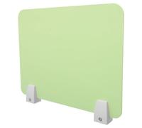 Anneome Plaque de Protection Anti-éternuements Tableau de Confidentialité Élèves Vert PVC Métal Installation Facile Barrière la Toux pour Bureau D'école et Examen, Style Plusieurs Styles
