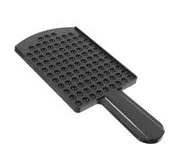 Anneome Plateau Doseur à Blé en Plastique 100 Trous pour Comptage Précis des Grains de Riz, Soja, Céréales - Outil de Portionnement Portable pour Agriculture et Recherche