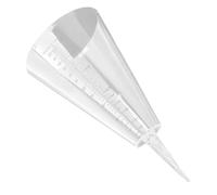 Anneome Pluviomètre Jardin Transparent Cône avec Échelle Outil de Mesure Pluie Précis pour Agriculture et Recherche Climatique