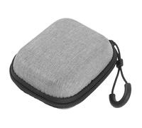 Anneome Pochette De Rangement Pour Glucomètre Portable 9x6x4,5 Cm En Eva Antichoc Poche Filet Et Élastique Pour Accessoires, Utilisation Voyage Et Domicile Pour Diabétiques