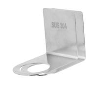 Anneome Porte-bouteille Mural Robuste En Acier Inoxydable, Grand Format, Lot De 2, Support Pour Gel Bain Et Shampoing, Rangement Pratique Pour Salle De Bain Cuisine