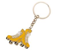 Anneome Porte-clés Patins à Roulettes Métal Créatif Et Adorable Pendentif Chaussure Roulettes Décoration Suspendue Pour Clés Sacs Et Cadeau Féminin
