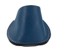 Anneome Porte Craie pour Queue de Billard Bleu PU avec Housse Antidérapante Compact à Suspendre pour Craie de Snooker et Pool Accessoire Élégant et Pratique