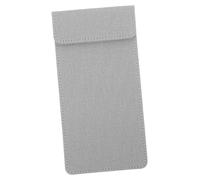 Anneome Porte Menu de Restaurant Gris Texturé Organiseur de Notes de Compact et Support pour Cartes de Commande et Dossiers de Caisse