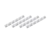 Anneome Porte-stylo Calligraphique en Acrylique 4 Pièces 5 Rainures pour Manucure, Support Stable et Facile à Utiliser, pour Salons de Nail Art