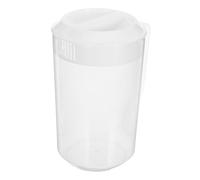 Anneome Pot à Jus De Capacité Carafe à Eau Avec Couvercle Carafe à Eau En Plastique Pichet De Pichet En Plastique De Porte De Réfrigérateur Pc Transparent