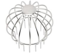 Anneome Protection Gouttière Acier Inoxydable Filtre Gouttière Anti-obstruction pour Drainage Rapide et Évacuation Eau Pluie Filtre Crépine Sol pour Tuyau Descente