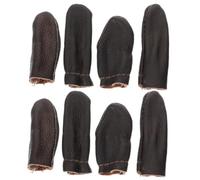 Anneome Protège-Doigts Dés à Coudre Lot de 4 en Cuir Marron Léger Simples et Élégants Couleur Aléatoire pour Feutrage à L'aiguille pour Travaux Manuels