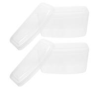 Anneome Rangement des Masques de plongée 2 pièces Boîte de Rangement pour matériel de plongée PP Étui Coupe-Vent pour Snorkeling et Masque de Natation pour Piscine et océan