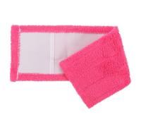 Anneome Recharge de Tête de Serpillère Microfibre Housse de Rechange Rosée pour Nettoyage de Sols Durs Facile Ver Adaptée Maison et Aux Surfaces Lisses