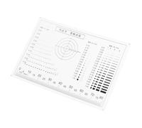 Anneome Règle Transparente Inspection pour Cartes Jauge Précise pour Positionnement Mesure des Pastilles Outil Analyse des Fissures et Taches