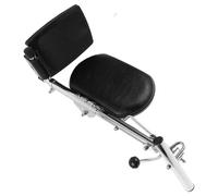 Anneome Repose-jambes de fauteuil roulant relevable droit, Support de mollet pour fauteuil roulant, angles réglables, support de mollet détachable, noir, patients et personnes âgées,