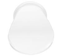 Anneome Repose-pieds Plastique Blanc Antidérapant, Support Ergonomique pour Bain, Pédale de Lavage Pieds Pratique, Accessoire Bain pour Rasage Jambes, Léger et Sécurisé, 1 Pièce