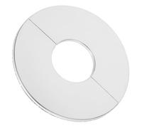 Anneome Rosace Murale Acier Inoxydable Plaque Décorative Fendue Ronde pour Robinetterie Couvercle de Bride et Facile à Installer Remplacement de Bride