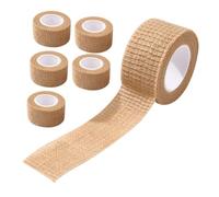 Anneome Ruban Adhésif Cohésif Antidérapant 2,5 Cm Couleur Chair, Bandage Élastique Auto-adhésif Multifonction, Protection Silencieuse Pour Pieds De Meubles Et Bandage Pour Orteils