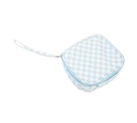 Anneome Sac de Rangement pour Serviettes Hygiéniques PU Lavable Capacité Pochette Adorable pour et Petits Accessoires Sac à Main Femme Pratique pour Voyage et