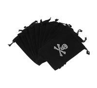 Anneome Sachet Pirate Anniversaire 30 Pièces à Cordon Pirate Halloween Sachet Halloween Pour Bonbon - De Faveur De Fête Mini à Cordon Jouet De Bonbons Pochette Polyester