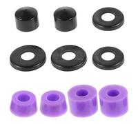 Anneome Skateboard Truck Bushings PU Shock Absorbers Set with Pivot Cups and Washers for Enhanced Stability and Outdoor Performance