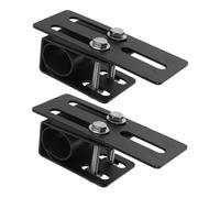 Anneome Support de Fixation pour Barre Lumineuse LED Pince Robuste Acier Montage Rapide pour Galerie de Toit SUV Accessoire Voiture Fiable pour Spots et Lampes