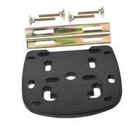 Anneome Support De Montage pour Coffre Arrière De De Fixation pour Top Case Matériel De Bagages Plaque De Montage pour Porte-Bagages Arrière