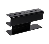 Anneome Support de Pince à Épiler pour Extensions de Cils Acrylique Noir Organiseur de Emplacements pour Usage Professionnel et Domestique Étagère de Rangement et Pratique