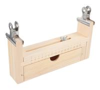 Anneome Support de Tissage en Bois pour Bracelets DIY Cadre Réglable pour Création de Bracelets Soi-Même Kit D’Outils Artisanaux de Tissage Adapté aux Projets de Couture et Création de